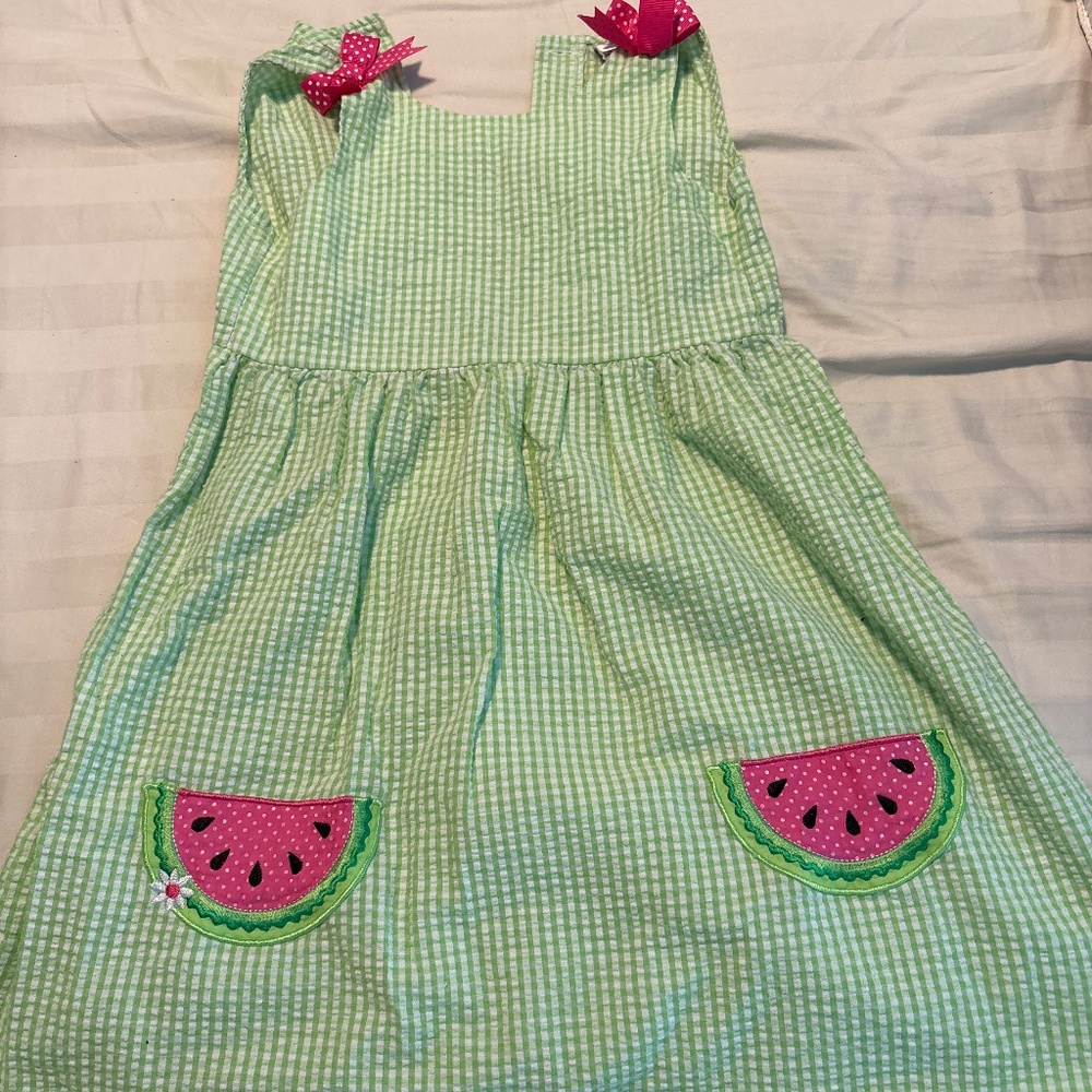 Rare editions watermelon dress size 6x